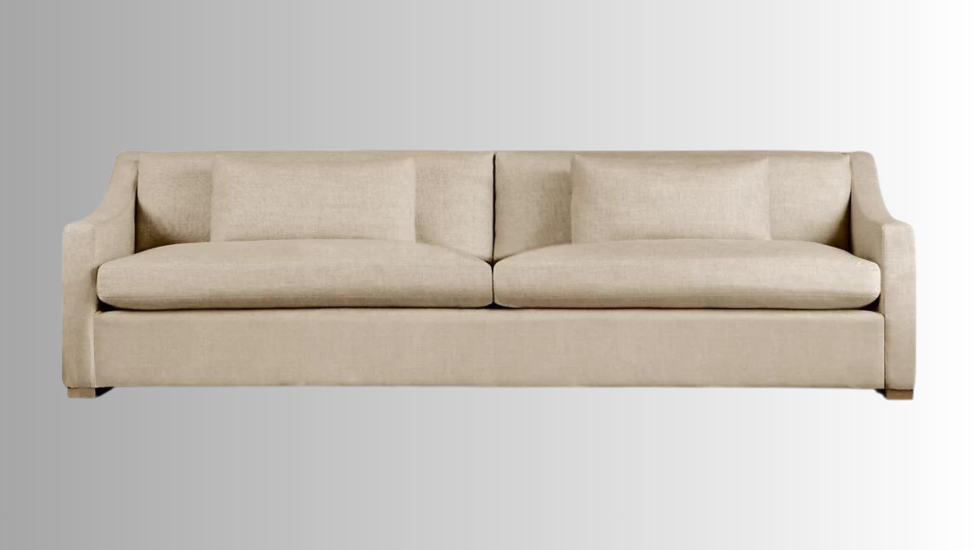 The Rudy Slope Arm Sofa- Where Comfort Meets Style