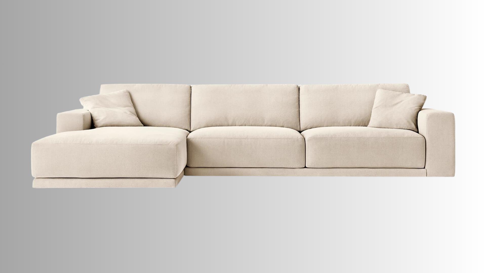 Left-Arm Luxury- The Elk Sofa-Chaise Sectional