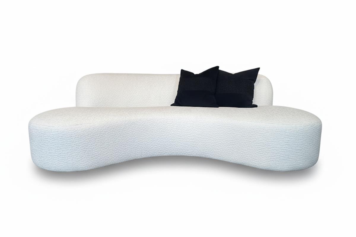 The Lida II Sofa Contemporary Grace Sculpted Serenity