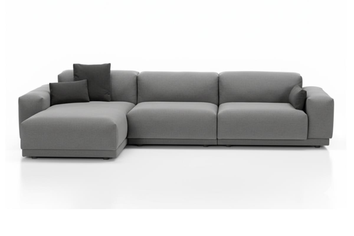 The Luca Sectional Bold Form Modern Balance
