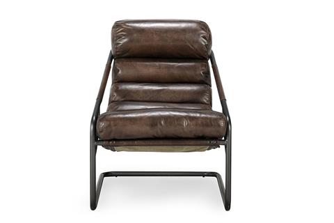 MADDOX LEATHER ACCENT CHAIR