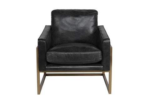 HUDSON LEATHER CLUB CHAIR