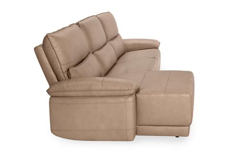 Cortessa Power Recliner Sectional w-LAF Chaise