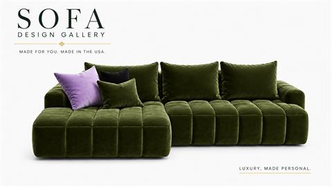 Bubbles sofa chaise