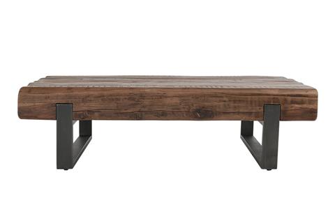 MONTGOMERY SOLID WOOD RECTANGLE COFFEE TABLE