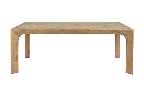 HAMPTON SOLID WOOD RECTANGLE DINING TABLE