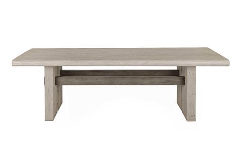 CARRINGTON SOLID WOOD RECTANGLE DINING TABLE