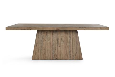 BELVEDERE SOLID WOOD RECTANGLE DINING TABLE