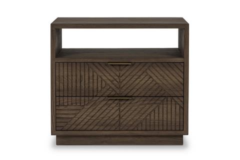 HUNTINGTON SOLID WOOD 2DWR NIGHTSTAND