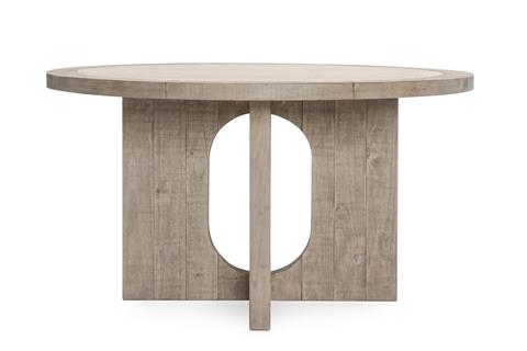 HADDINGTON SOLID WOOD ROUND DINING TABLE