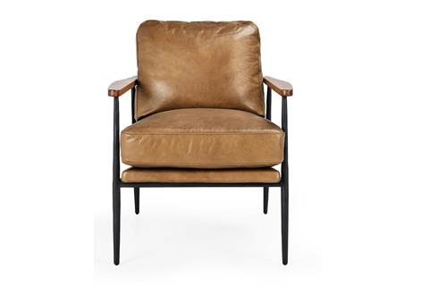 CAMDEN LEATHER CLUB CHAIR